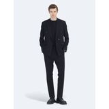 Kip Siyah Düz Modern Fit Takım Elbise - 6 Drop - 54