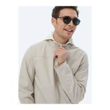 Kip Taş Regular Fit Dik Yaka Casual Dokuma Çift Taraflı Mont, 2XL