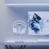 Kipchak Gaming Mikrofonlu Oyuncu Kulaklığı Beyaz RGB Led 7.1 RM-K55