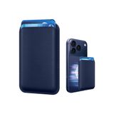 Kipgsm MagSafe Kartlık Cüzdan 3 Kart Kapasiteli Manyetik Telefon Arkası Kart Tutucu (iPhone & Samsung)