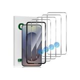 Kipgsm Samsung Galaxy S25 Uyumlu Ekran Koruyucu Full Kaplayan Siyah Çerçeveli Leke Tutmaz 9H Cam