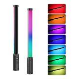 Kipgsm Uzaktan Kumandalı RGB LED Işık Çubuğu 2500mAh Şarjlı Kısılabilir 2700K-6500K LCD Göstergeli Lamba