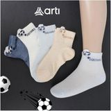 Kıpırık Baby 4 Adet Erkek Çocuk Football Topu Desenli Soket Çorap - 3 - 4 Yaş - Çok Renkli