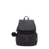 Kipling City Zip Mini Black Noir Sırt Çantası KI6046, Standart, KI6046P39, SİYAH, kadın