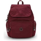 Kipling City Zip S Küçük Boy Sırt Çantası - Bordo