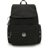Kipling City Zip S Küçük Boy Sırt Çantası - Siyah