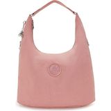 Kıplıng Eanna Zip Orta Boy Omuz Çantası - Pembe