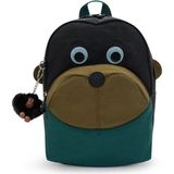 Kipling Faster Bts Unisex Çocuk Sırt Çanta K00253-5FY - Standart - Siyah - Yeşil