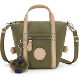 Kipling Kıplıng Boxy Art S Küçük Boy Omuz Çantası - Yeşil