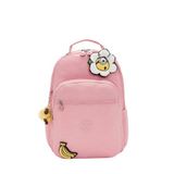 Kipling Seoul Lap Minions Large Sırt Çantası Pink Daisy KI85551MI