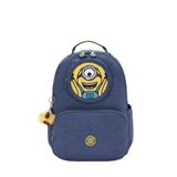 Kipling Seoul Lap Window Minions Large Sırt Çantası Dungaree Blue KI83456MI