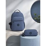 Kipling Unisex Okul Çantası 2'li Set ( Çanta ve Kalemlik ) KPSETKPKI427564-FÜME - Standart