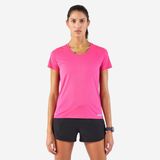 Kiprun Kadın Tişört - Koşu - Pembe - Run 100