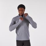 Kiprun Run 100 Gri Uzun Kollu Koşu Erkek T-Shirt
