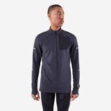 Kiprun Run 900 Warm Siyah Uzun Kollu Koşu Erkek T-Shirt