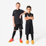 Kipsta Çocuk Futbol Kısa Kollu Termal İçlik - Siyah - Keepdry 500