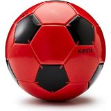 Kipsta Futbol Topu 4 Numara Kırmızı 9-12 Yaş First Kick - Renkli