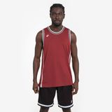 Kipsta Yetişkin Basketbol Forması - Siyah/Kırmızı - TANK 500