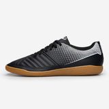 Kipsta Yetişkin Futsal Ayakkabısı/Salon Ayakkabısı - Siyah/Karamel - 100