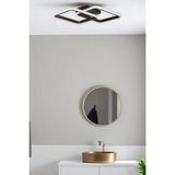 Kira Modern Tasarım Bronz Renk Salon - Mutfak - Hol Beyaz LED 2 Li Avize