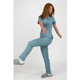 Kıraç Uniform Soft Likralı Filiz Yeşili Forması Medikal Forma Cerrahi Takım