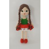 Kiraz Bebek Amigurumi Organik Oyuncak