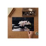 Kiraz Çiçeği - Spa Taşları Tasarımı 240 Parça Ahşap Puzzle Ahşap Kutuda MP04500