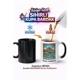 Kirbi Reklam Istanbul - İstanbul Şehir Kişiye Özel Çift Taraflı Baskılı Porselen Sihirli Kupa Bardak Hediye