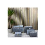Kırçova Tekstil Kuğu Bohça Gelin Düğün Çeyiz Sandığı 5 Li Set