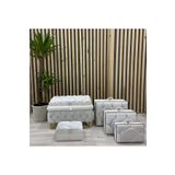Kırçova Tekstil Tac Mahal Bohça Gelin Düğün Çeyiz Sandığı 5 Li Set