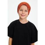 Kiremit Erkek Bebek Cocuk Genc Panda Figurlu 4 Mevsim Sapka Bere 100 Pamuklu Penye