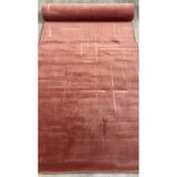 Kiremit Rengi Lotus Bambu Model Altı Kaymaz Makine Dokuma Halı 100 X 200
