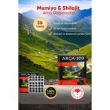 Kırgızistan'dan İthal ARÇA-100 %100 Saf Mumiyo 30'lu Tablet Zihinsel ve Bedensel Performans İçin