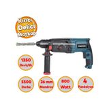Kirici Delici Darbeli Matkap 800 W Proter Ahsap Metal Beton Elektropnomatik Delme Kirma Makine