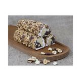 Kırık Badem Kaplı Fındık Kremalı Dolgulu Karışık Kuruyemişli Lokum - 500 gr