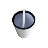 Kırık Beyaz Çöp Kovası 5 Litre İnca Model
