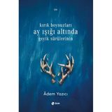 Kırık Boynuzları Ay Işığı Altında Geyik Sürülerinin