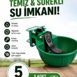 Kırılmaz 5 Adet Büyükbaş İçin Hayvan Suluğu - Plastik Kırılmaz Suluk 3 Litre