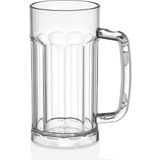 Kırılmaz ,çizilmez ,560 ml Bira ve Ayran Bardağı,polikarbon Plastiktir. ( Dikkat : Ürün Cam Değildir. ) - Şeffaf