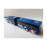 Kırılmaz Metrobüs Oyuncak Model Otobüs Sarı Renkli Detaylı Tasarım 1:43 Ölçek - Lacivert