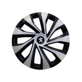 Kırılmaz Peugeot 301 15'' inç Uyumlu Jant Kapağı 4 Adet 1 Takım Çelik Görünümlü