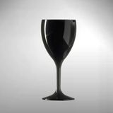 Kırılmaz Şarap Kadehi Siyah 255Ml