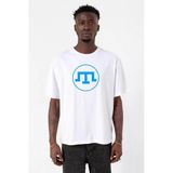 Kırım Tatar Tamga Beyaz Erkek Oversize Tshirt