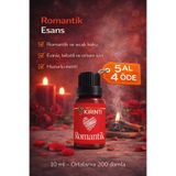 KIRINTI 2000 Romantik Kokulu Esansı 10 ml – Buhurdanlık, Difüzör ve Oda Kokusu