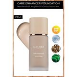 Kırışıklık Karşıtı Nemlendirici SPF30 Parlak Bitişli Fondöten - Care Enhancer 801 Gentle Pink - BEJ