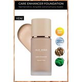 Kırışıklık Karşıtı Nemlendirici SPF30 Parlak Bitişli Fondöten - Care Enhancer 802 Sandy Rose - BEJ