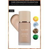 Kırışıklık Karşıtı Nemlendirici SPF30 Parlak Bitişli Fondöten - Care Enhancer 808 Warm Amber - BEJ