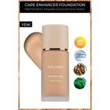 Kırışıklık Karşıtı Nemlendirici SPF30 Parlak Bitişli Fondöten - Care Enhancer 815 Warm Honeywheat - BEJ
