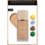 Kırışıklık Karşıtı Nemlendirici SPF30 Parlak Bitişli Fondöten - Care Enhancer 816 Amber Honey - BEJ