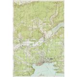 Kirkland and Remond Washington Map Journal: Vintage Map Notebook